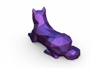 Shiba inu Modelo de impresión 3D