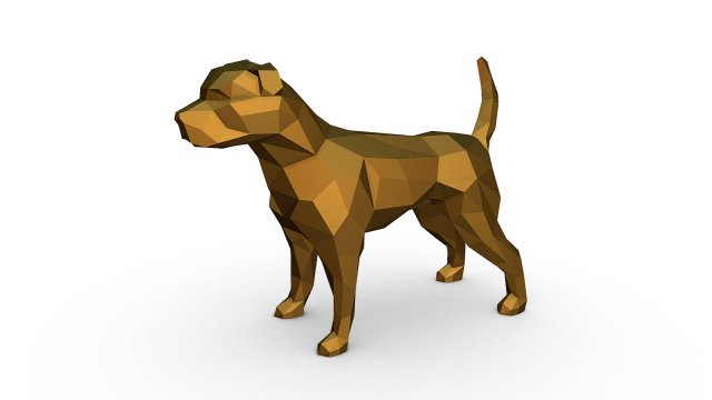 Staffy staffordshire bull terrier Modelo de impresión 3D .c4d .max .obj .3ds .fbx .stl .blend 
