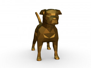Staffy staffordshire bull terrier Modelo de impresión 3D