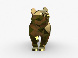 Bear figure Modello di stampa 3D