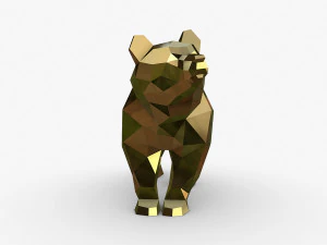 Bear figure 3D Print Model