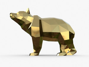 Bear figure Modello di stampa 3D