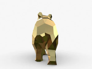 Bear figure 3D Print Model