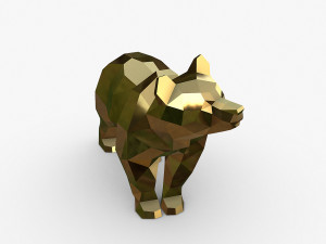 Bear figure Modello di stampa 3D