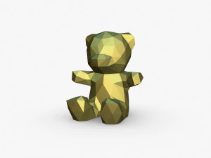 Bear figure 3D Print Model