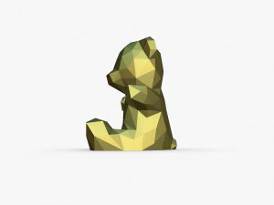 Bear figure 3D Print Model