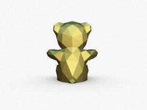 Bear figure 3Dプリントモデル