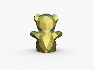 Bear figure 3D Print Model
