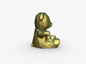 Bear figure 3Dプリントモデル