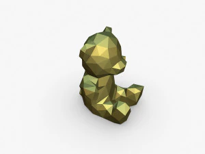 Bear figure 3D Print Model