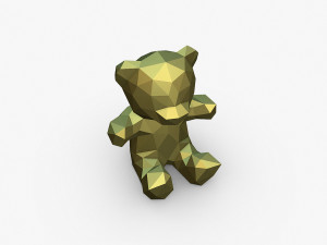 Bear figure 3Dプリントモデル