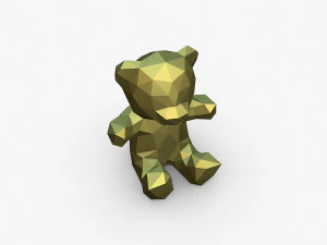 Bear figure 3D Print Model