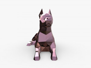 Boxer figure Modello di stampa 3D