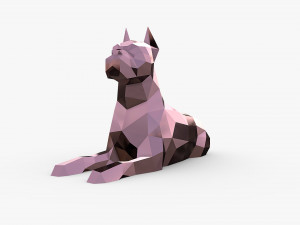 Boxer figure Modello di stampa 3D