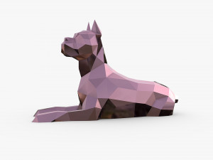 Boxer figure Modello di stampa 3D