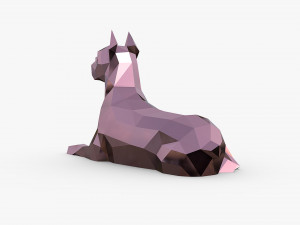 Boxer figure Modello di stampa 3D