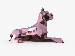 Boxer figure Modello di stampa 3D