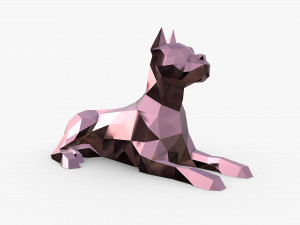 Boxer figure Modello di stampa 3D