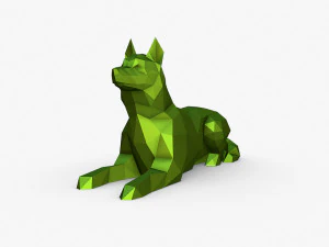 Husky figure 3D Print Model