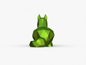 Husky figure 3D Print Model