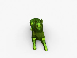 Husky figure 3D Print Model