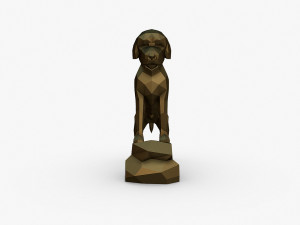 Lagotto Romagnolo 3D 프린트 모델