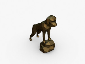 Lagotto Romagnolo 3D 프린트 모델