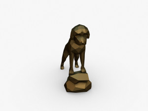 Lagotto Romagnolo 3D 프린트 모델