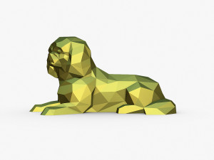 Pekingese figure 3Dプリントモデル