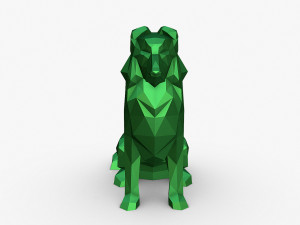 Shetland Shepherd figure 3D 프린트 모델