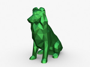 Shetland Shepherd figure 3D 프린트 모델