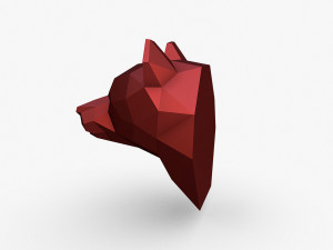 Bear head 3D Print Model