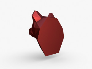 Bear head 3D Print Model