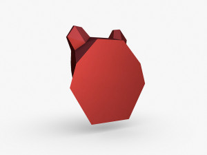 Bear head 3D Print Model