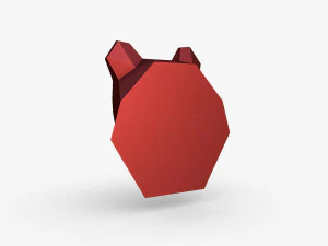 Głowa niedźwiedzia Model do druku 3D