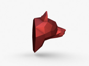 Bear head 3D Print Model