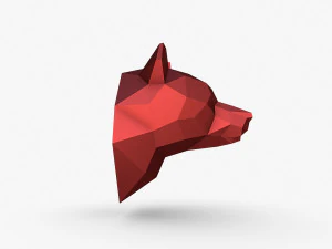 Głowa niedźwiedzia Model do druku 3D