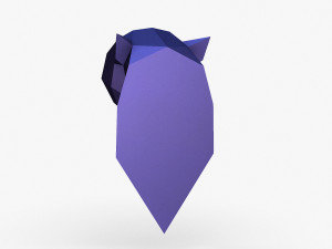 Cheetah head 3D Print Model