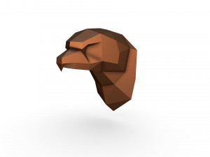 Eagle head 3D Print Model