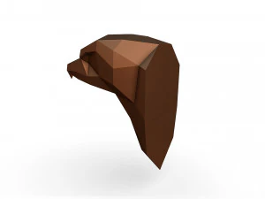 Eagle head 3D Print Model