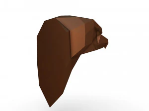 Eagle head 3D Print Model