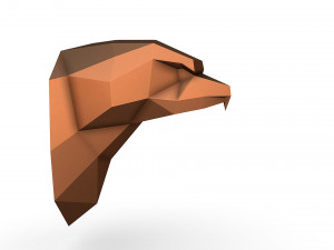 Eagle head 3D-Druckmodell