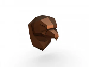 Eagle head 3D Print Model