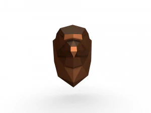 Eagle head 3D Print Model