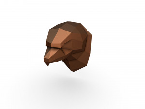 Eagle head 3D-Druckmodell