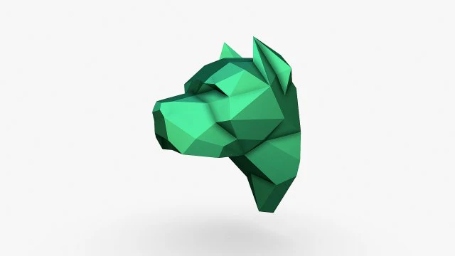Pitbull head 3D Print Model .c4d .max .obj .3ds .fbx .stl .blend
