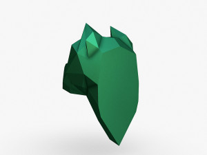 Pitbull head 3D Print Model