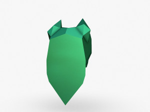 Pitbull head 3D Print Model