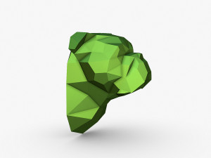 English bulldog head 3D Print Model
