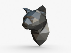 Cat head 3D Print Model